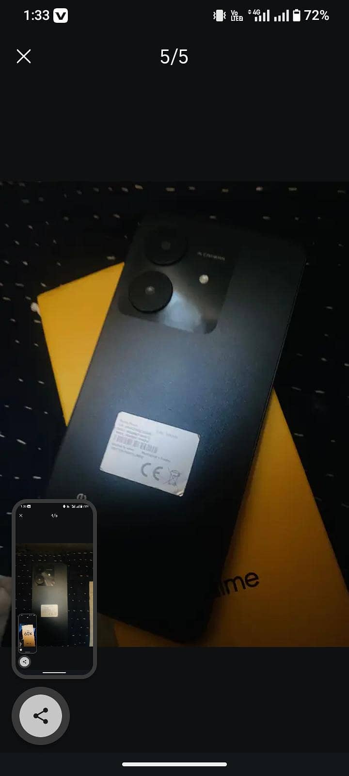 realme note 60x 4