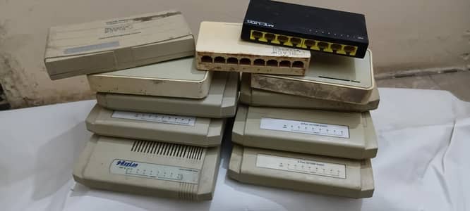 8Port 10/100Mbps Switch (1000 each)