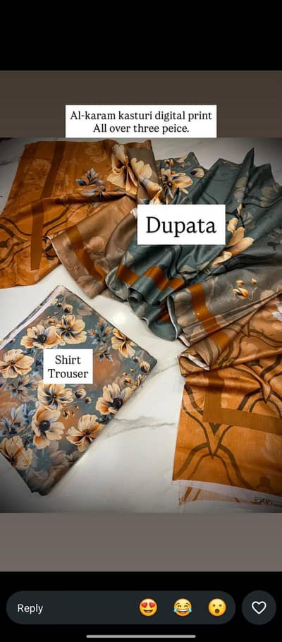 Unstiched 3 Pcs