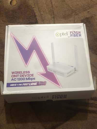 PTCL Flash Fiber Router/modem