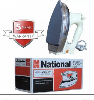 ORIGINAL NATIONAL IRON BRAND NEW BOX PACK
