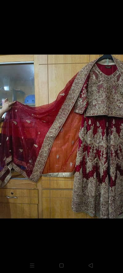 baraat  lehnga nd walima Maci