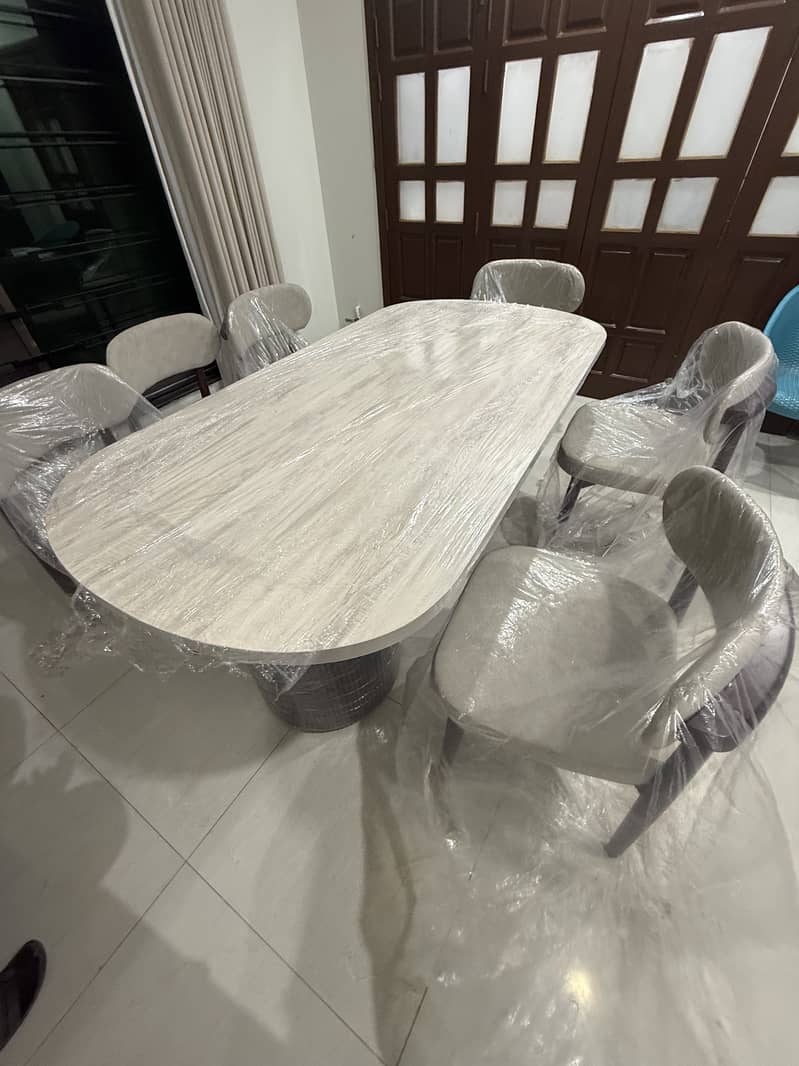 Dining table with chairs 0