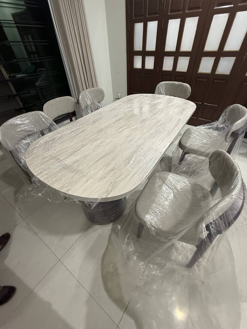 Dining table with chairs 1