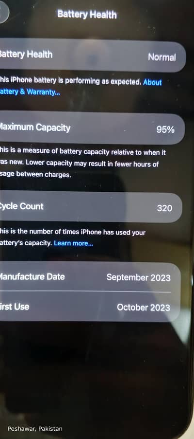 iPhone 15 promax JV 512 storage