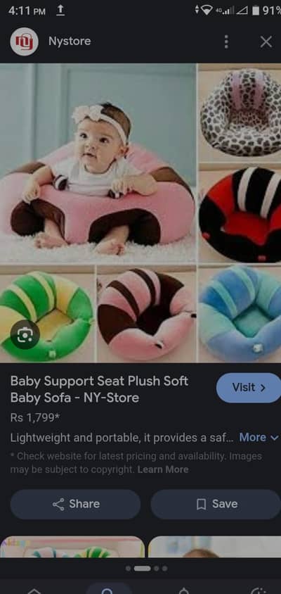 comfortable smooth sofa for baby