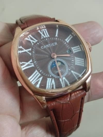 imported watch moon face