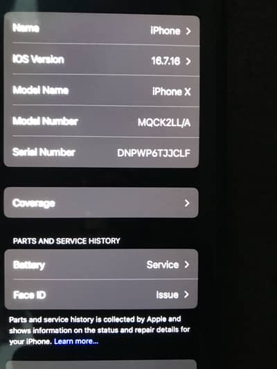Apple iPhone X urgent sell.