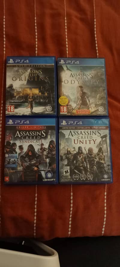 Assassins Creed Games PS4