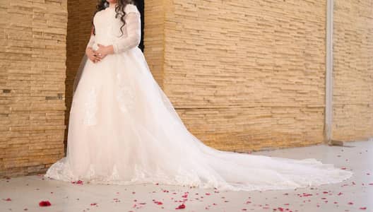 bridal groom long tell maxi