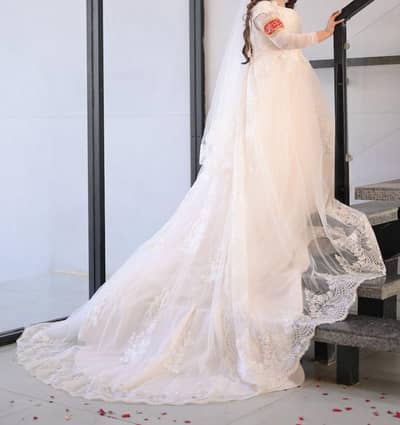 bridal groom long tell maxi