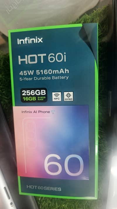 infinix hot 60i, 8-256, 10.5 months wrnty, only call 03214500087