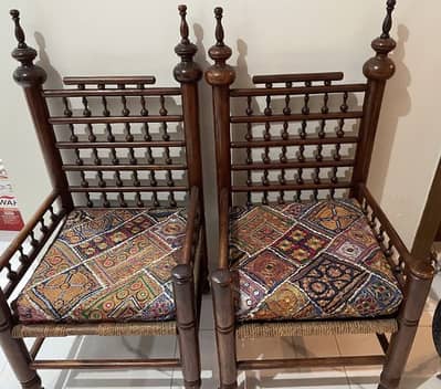 Antique design peerah chairs