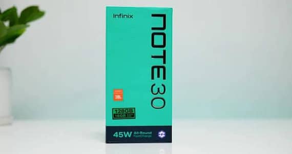Infinix note 30 only box
