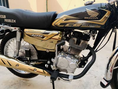 Honda CG 125 Special Edition Black & Gold