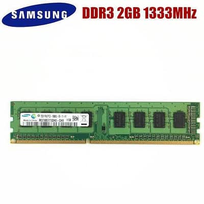 Samsung 2GB 2RX8 PC3 10600U DDR3 1333Mhz RAM Only One