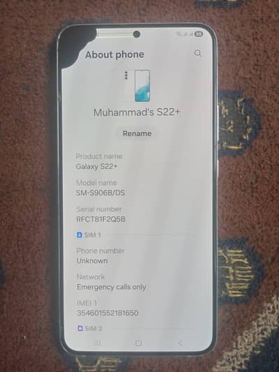 Samsung Mobile S22 Plus
