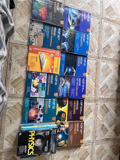 MDCAT BOOKS FOR SALE