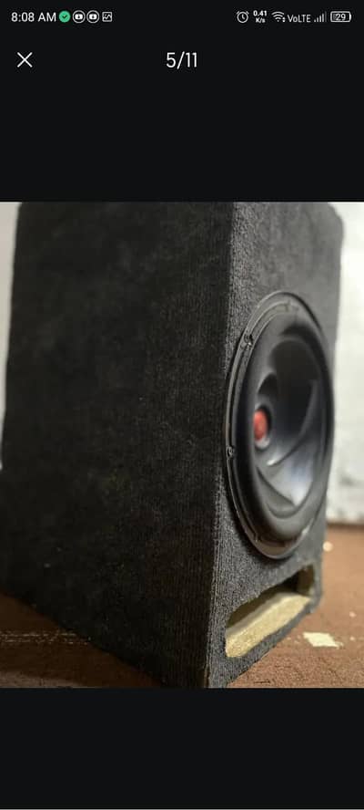 4 chanal amplifier rockmars  with 12 inch woffer