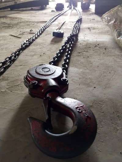 3 ton chain kuppi with block