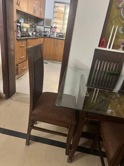 dinning table with six chairs for sale Demand 45k