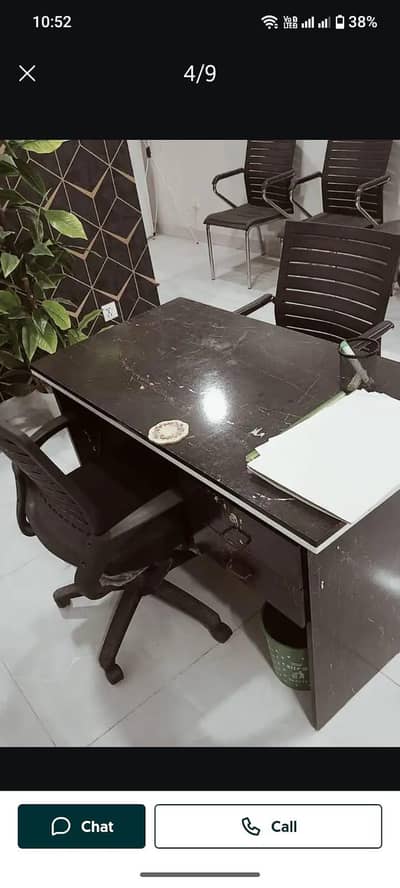 workstation  with chair 10/10 condition