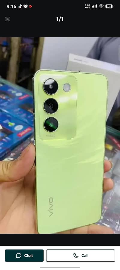Vivo y100 original panl with original casing 10by9.8