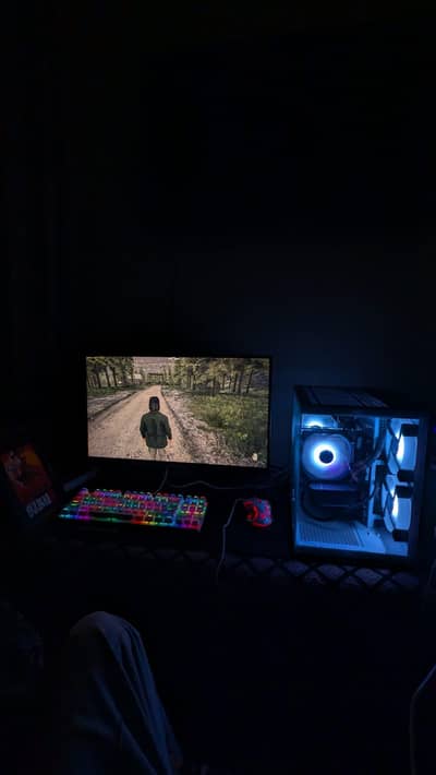 Ryzen 5 3600 + RTX 2060 Gaming PC Setup with 2K Acer Monitor