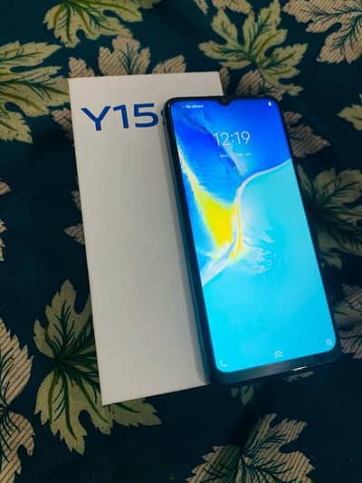 Vivo Y15s 3/32 box. charger with