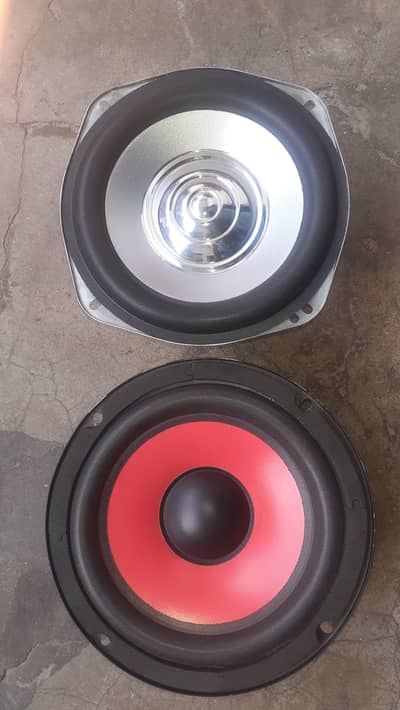 6 inch subwoofers + 4440 ic mono amplifier tested
