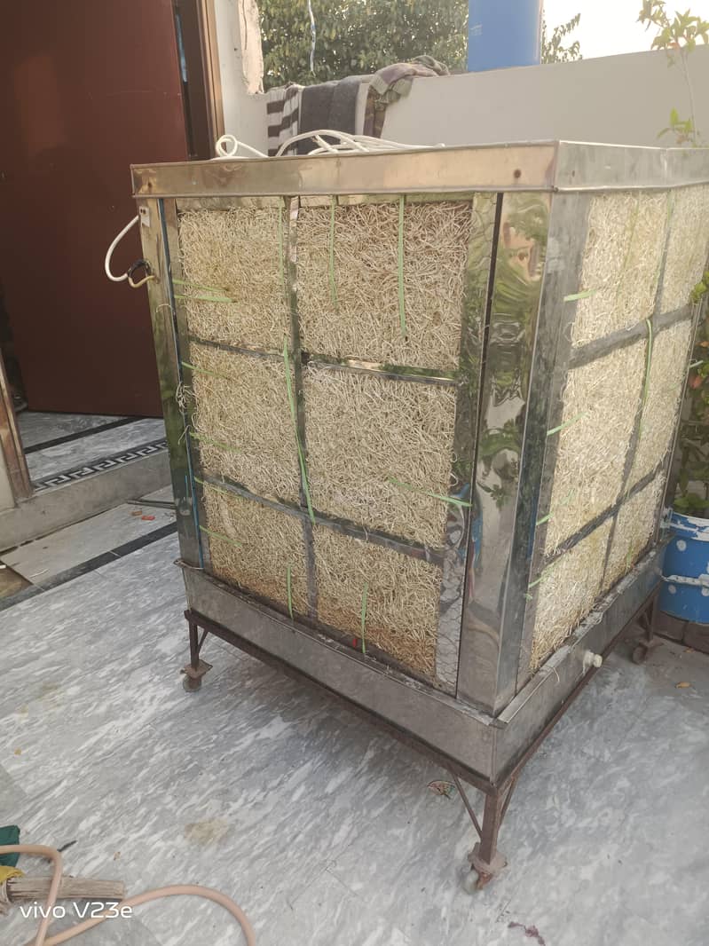 Stainless Steel Room Cooler with Moving Stand 10/10 Condition 1