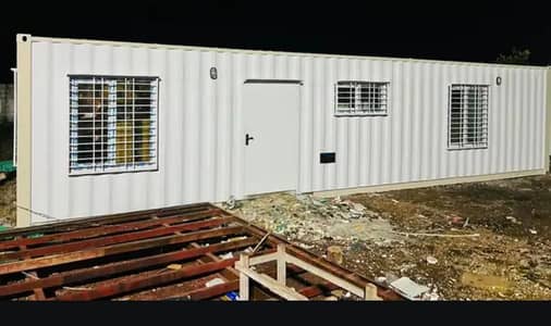 Porta cabin office container Prefab rooms toilets washroom guard room