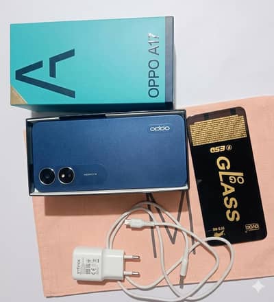 Oppo A17 - Excellent Condition with Box and Accessories