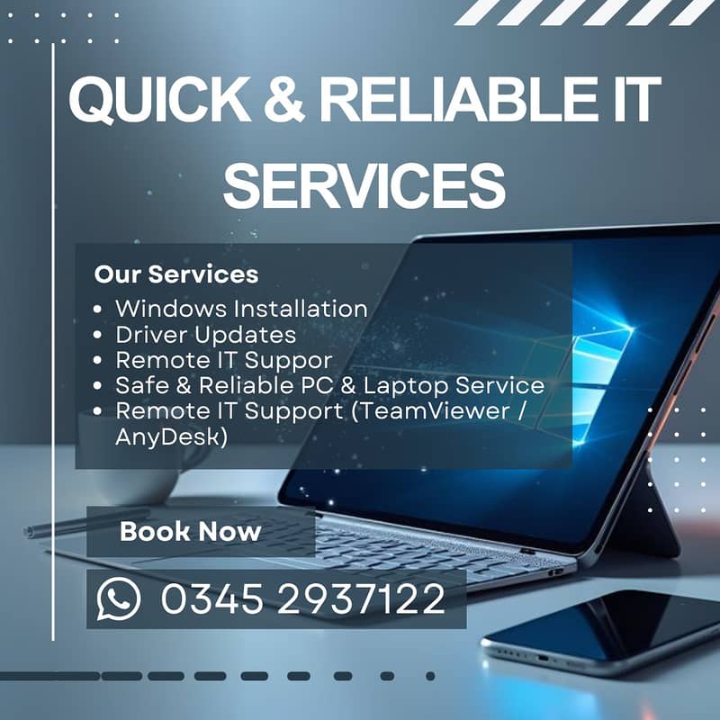 Software, Windows, Data Recovery & Networking Services. 1