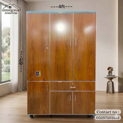 2/3 Door Premium Quality Wardrobes for ( Storage & Clothes) COD