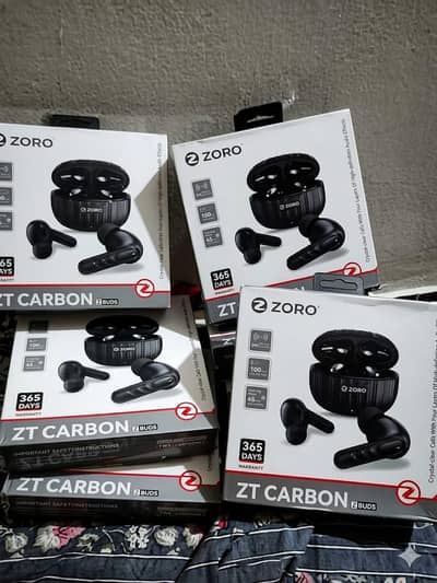 Zoro ZT Carbon ZBuds – Premium airbuds 1 years werrenty