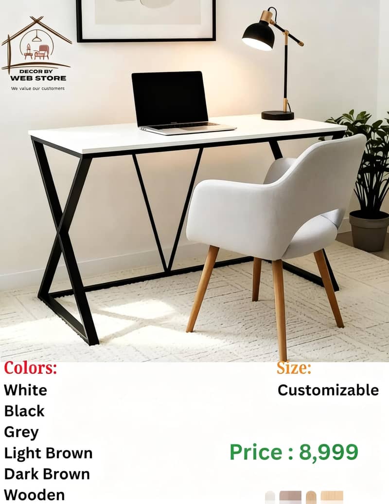 Computer table, Study table , Office table, workstation 0