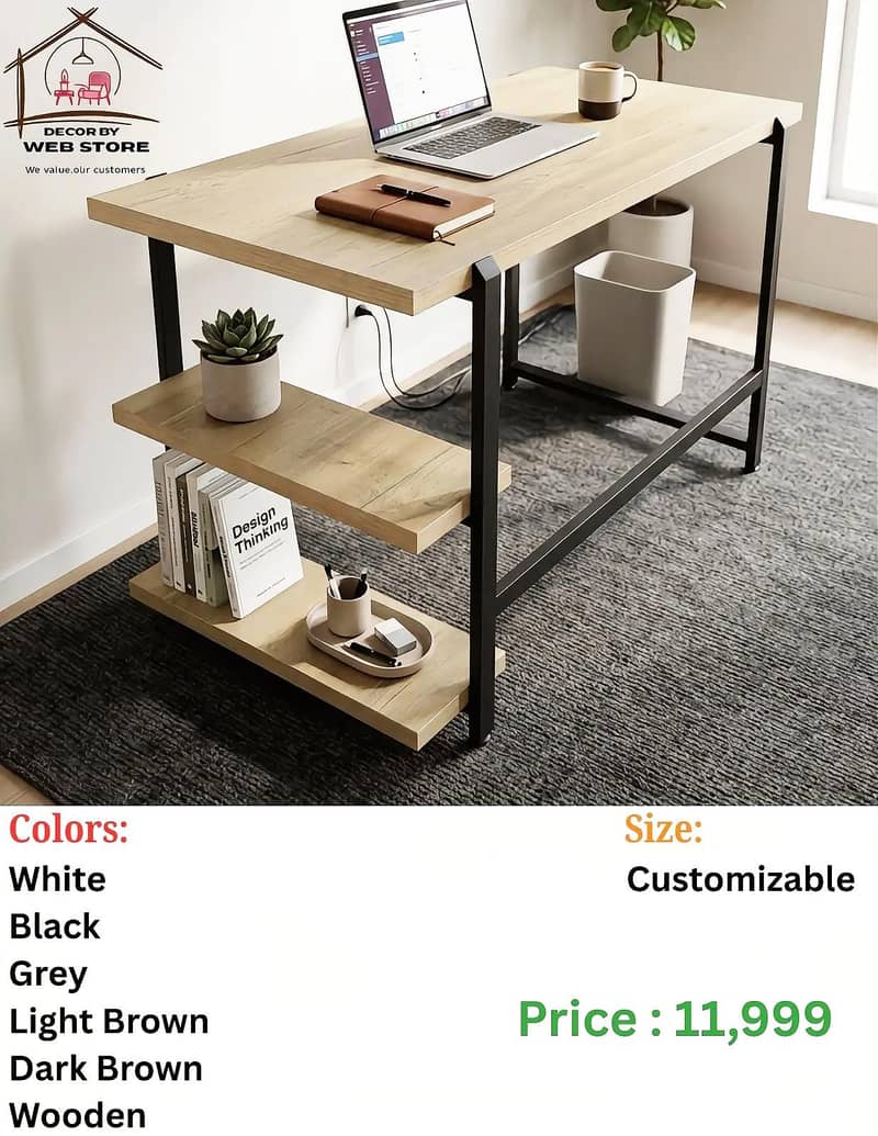 Computer table, Study table , Office table, workstation 3