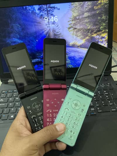 Sharp Aquos Flip Phone Hotspot Wifi 4G Made in Japan