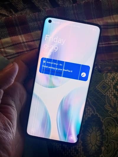 One Plus 8 lines and small dot 12/256