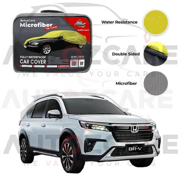 Honda BR-V Microfiber Car Top Cover - Model 2020-2025