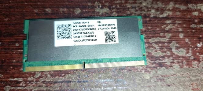 Samsung 8GB DDR5 Laptop RAM 5600MHz (1Rx16 SO-DIMM)