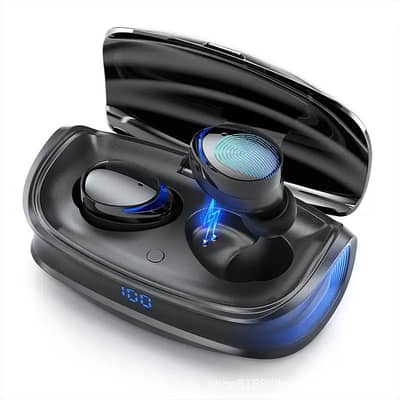 Bluetooth Headset with Chicken Eating Game & 5.3 Display