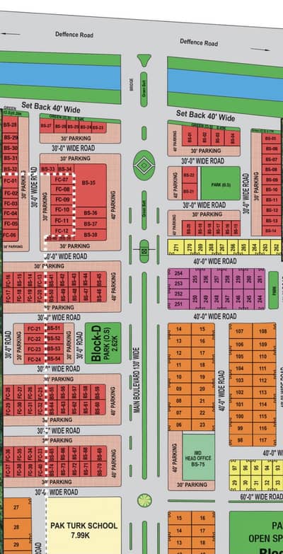 6 Marla Commercial Plot For Sale Dream Gardens