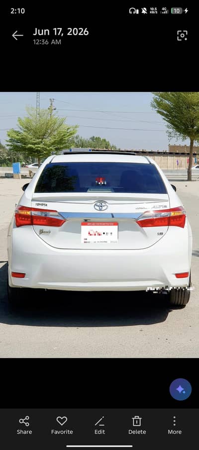 *Toyota Corolla Altis Grande 2017 For Sale**