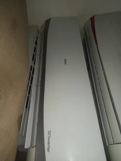 Haier 1.5 ton Dc inverter heat and cool totally genuine good condition