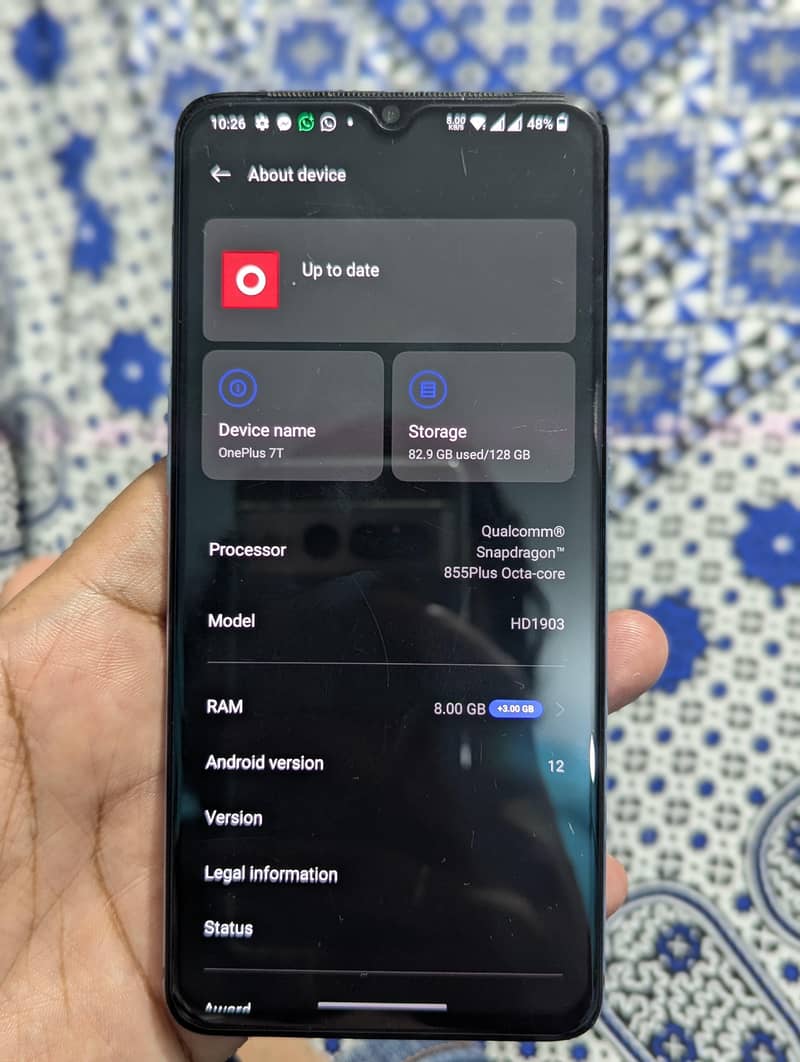 One Plus 7T 5
