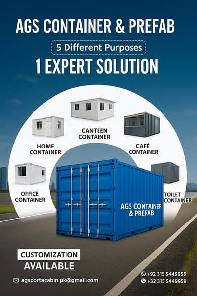 Porta cabin office container Prefab rooms toilets washroom guard room