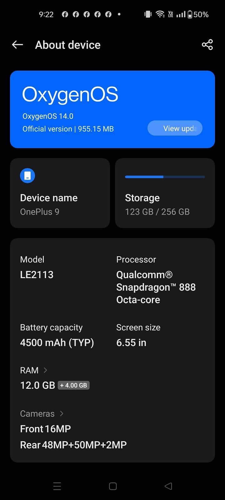One Plus 9 4