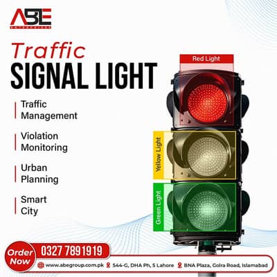 Traffic Signal Light 3 Way & Flasher | Road Safety Equipment
